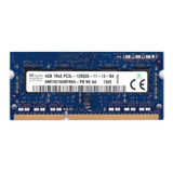 Memória Ram Color Azul  4gb 1 Sk Hynix Hmt451s6bfr8a-pb