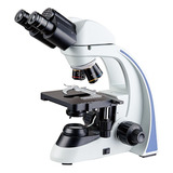 Microscopio Compuesto Biológico Binocular Plan Led 1000x