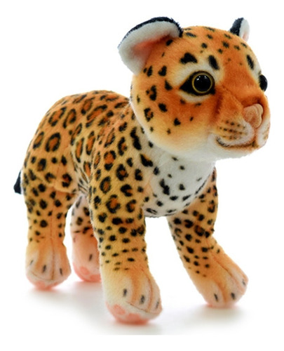 Leopardo De Peluche Parado Original Importado Real Cute