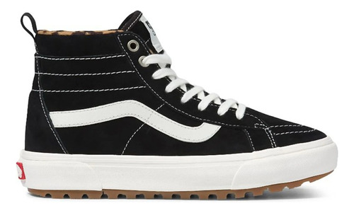 Vans Sk8 Hi Mte-1 Suede Black Leopard Bota Shoesfactory4