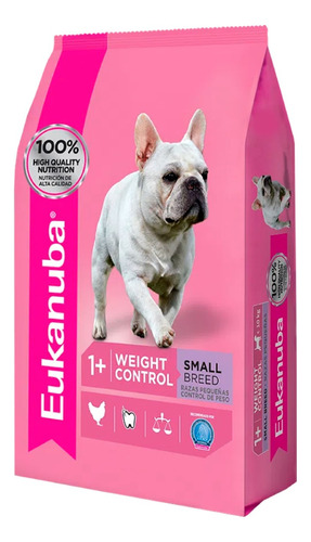 Eukanuba Weight Control Small Breed Perro Adulto Light 3 Kg