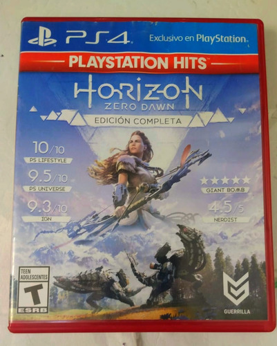 Juego Ps4 Horizon Zero Dawn Usado