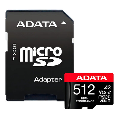 Memoria Micro Sd 512gb Adata Premier Ausdx512gui3v30sha2-ra1 | Envío gratis