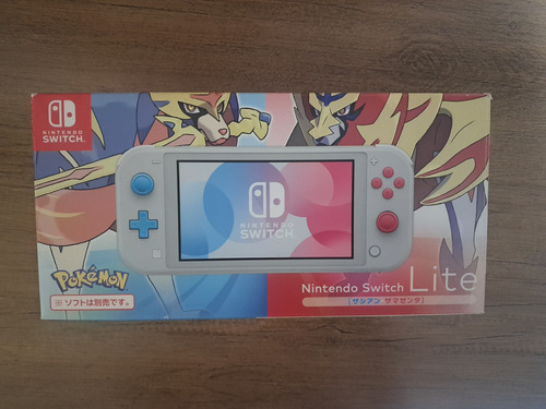 Nintendo Switch Lite Pokémon Sword Shield Zacian Zamazenta