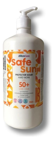 Protector - Bloqueador Solar F50 1 Litro Difemcare Hard Work