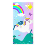 Toallon Infantil Piñata Microfibra Unicornio Unis