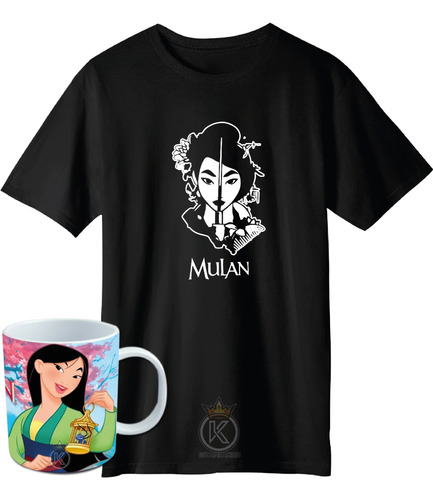 Polera Mulan + Tazon - Estampaking