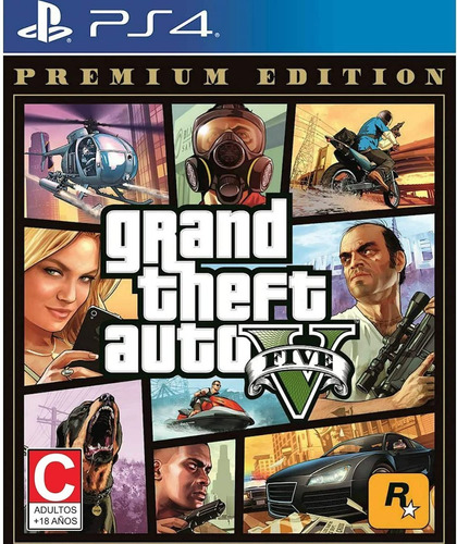 ..:: Gta Grand Theft Auto 5 Premium ::.. Para Ps4 En Gamewow