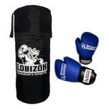 Combo Kit Bolsa Boxeo+ Guantes Box Jr Ideal Niños Infantil