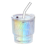 Vasos Con Bombilla Bombillas Reutilizables Tazas Transparent