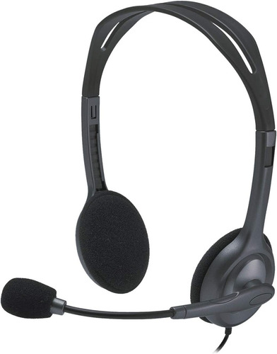 Logitech H111 Diadema Con Cable Color Gris