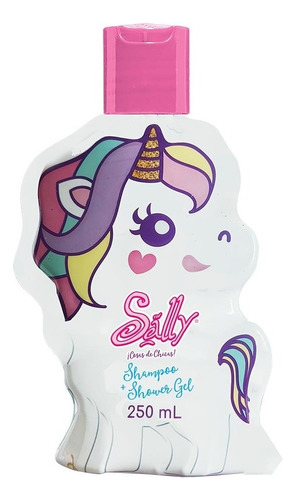 Shampoo Sally Unicornio 2en1 250ml Algabo