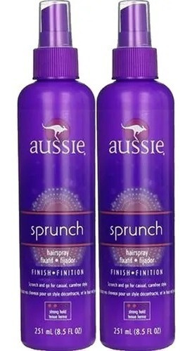 Aussie Sprunch Hair  24 Horas 251ml  Pack C/2