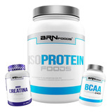 Kit Whey Protein 900g + Bcaa 200 Capsulas + Creatina 300g