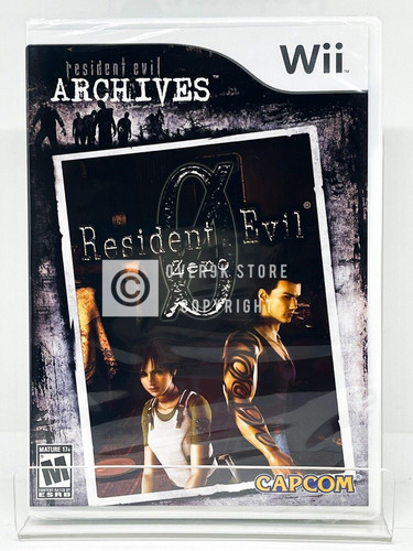 Resident Evil Archives: Zero 0 - Wii - Lacrado 
