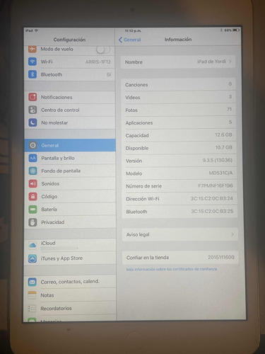 iPad Mini 16 Gb