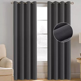 Cortinas Blackout De 1.3 X 2.4 M* 1 Pieza Lino Grueso Aislad