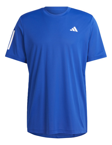 Remera De Tenis Club 3 Tiras Ij4882 adidas