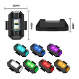 Mini Luz Led Estroboscópica Para Moto Dron Ulanzi, 7colores