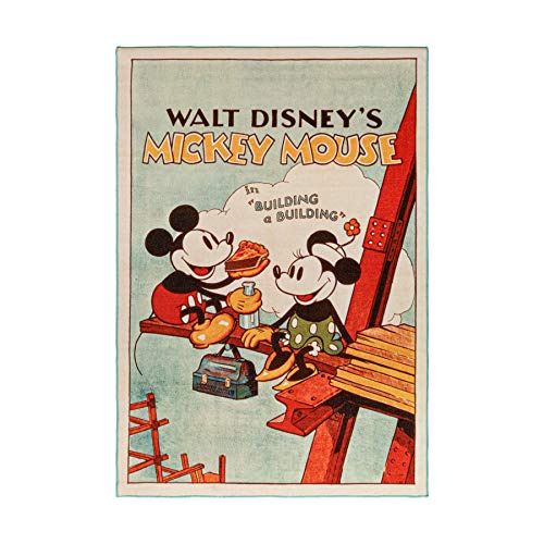 Disney Rug Mickey Mouse Retro Classic Mat D??cor Beddin...