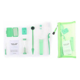 Kit De Limpieza Bucal Para Ortodoncia X 8 Color Verde