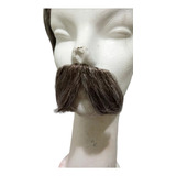 Bigote Gris Canas Postizo Moustache By La Parti Wigs!