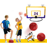 Aro De Basketball Con Tablero Infantil Malla +pelota+ Bombin