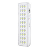 Luminária De Emergencia 30 Leds 2w Miniatura Elgin 10 Peças