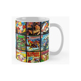 Taza Superhéroe Femenina Vintage Comic Book Collection Patró