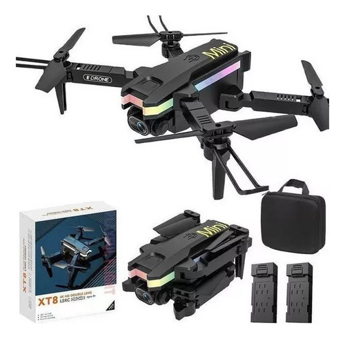 Minidron Profesional Uval 4k Para Niños Con 2 Baterías