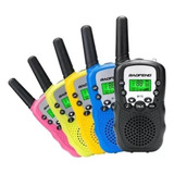 Radios Mini Walkie Talkies Baofeng Bf T3 X 2 Unidades Negro