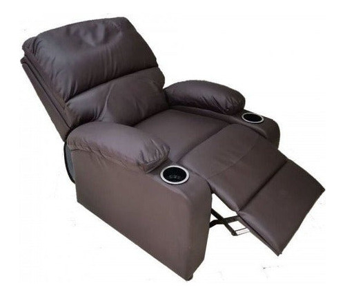 Bergere Reclinable Ibiza Leather Cafe