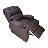 Bergere Reclinable Ibiza Leather Cafe