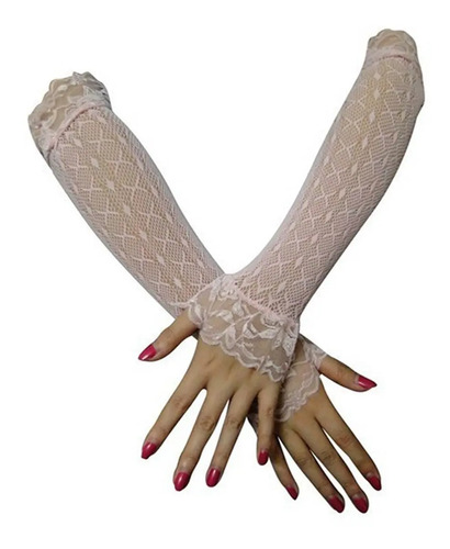 Guantes Mitones Boda, Graduación Fiesta Sin Dedos Cómodos