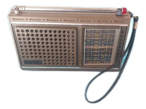 Rádio Motoradio Antigo Fm-am-sw Funcionando Perfeitamente 