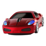 Mouse Inalambrico De Coche , Marca Elec Space , Color Rojo