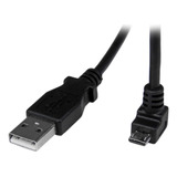 Cable Micro Usb De 2 M - A A Micro B En Ángulo Descendente -