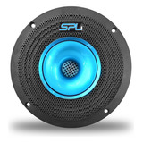 Bocina Coaxial 6.5  Cono Azul Plateado, 1100w By Steelpro