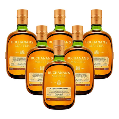 Buchanan's Master Blended Scotch Escocés 750 Ml 6 Piezas | Envío gratis