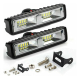 Barras De Leds De Trabajo De 2 Piezas 36led 18w 4 × 4 Suv