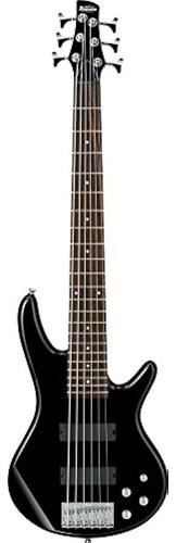 Bajo Ibanez De 6 Cuerdas, Derecho, Negro (gsr206bk)