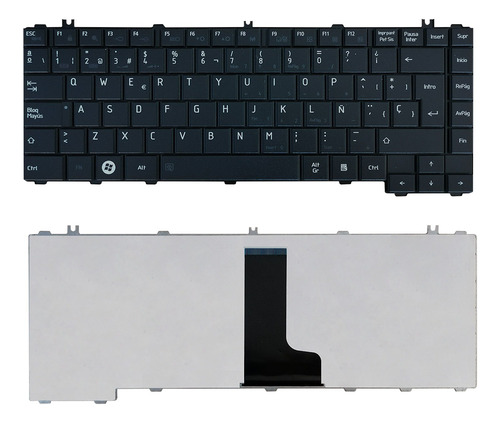 Teclado Toshiba C600 C640 C645 L600 L640 L645 L745 Series Sp