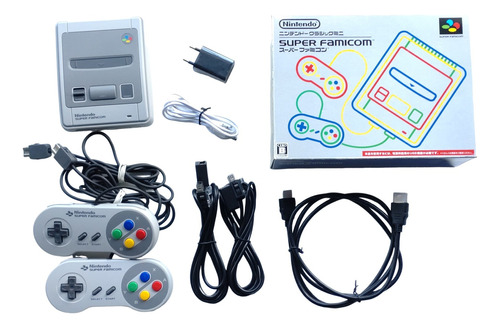Super Nintendo / Super Famicom Classic  +  Extensor Cables