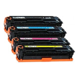 Set De 4 Toner 125a 128a 131a Premium Cb540a/541a/542a/543a