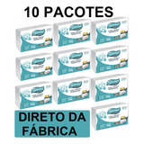 10 Pacotes Papel Toalha Interfolha Branco Secar Mão Banheiro Divino