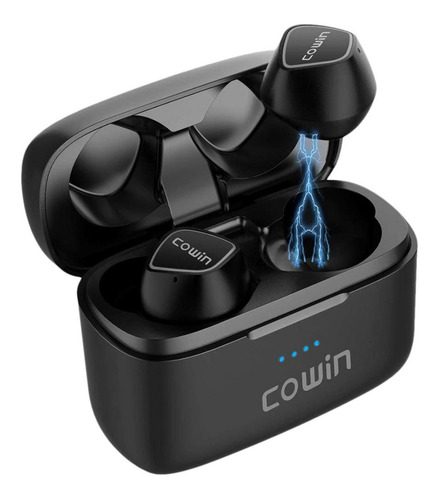 Auriculares Bluetooth Ky02 True Earbuds Cowin Negros