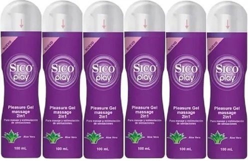 Lubricante Sico Play 6 Piezas 