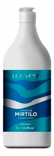 Shampoo Lowell Extrato Mirtilo Hidratante Profissional 1l