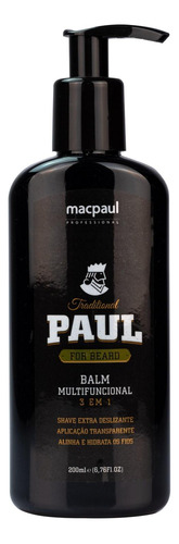 Balm Multifuncional Linha Traditional Paul Macpaul - 200ml.
