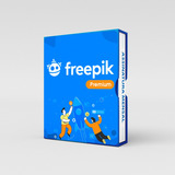 Freepik Premium - Conta - 150  Downloads Anual